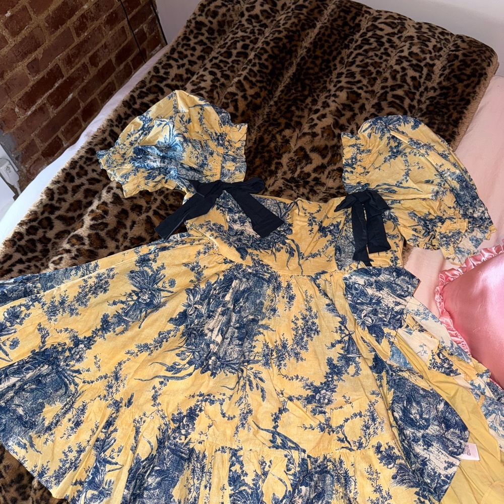 Selkie “The Musée Buttercream Dress” - Picture 4 of 7